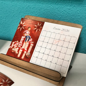 Calendario 12 meses sobremesa